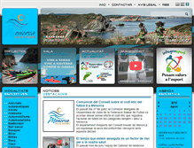 Tablet Screenshot of menorcailladelesport.com